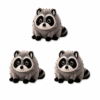 Jimothy Raccoon Plush 3PCS