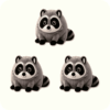Jimothy Raccoon Plush 3PCS