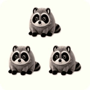 Jimothy Raccoon Plush 3PCS
